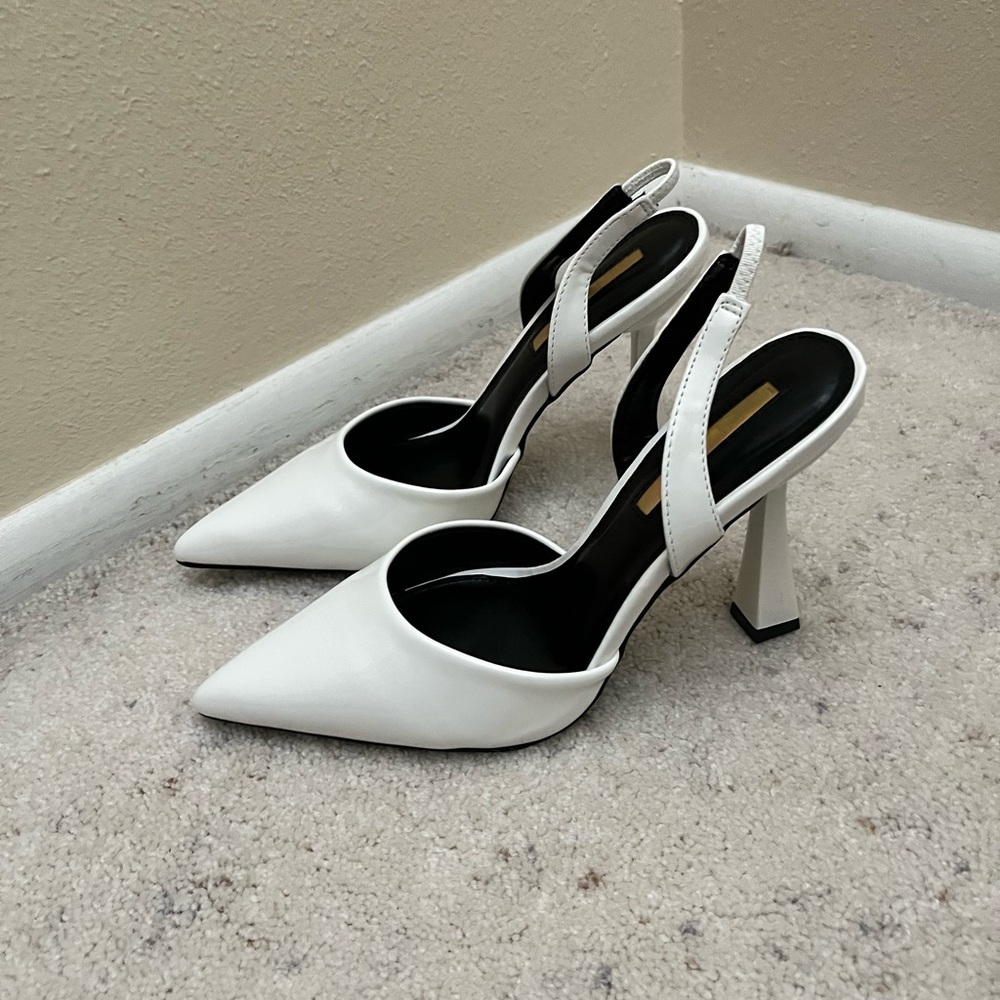 White heels